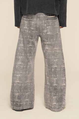 Dusted Denim Pants
