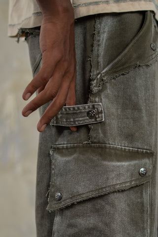 Militant Mode Cargos (Greenish Gray)