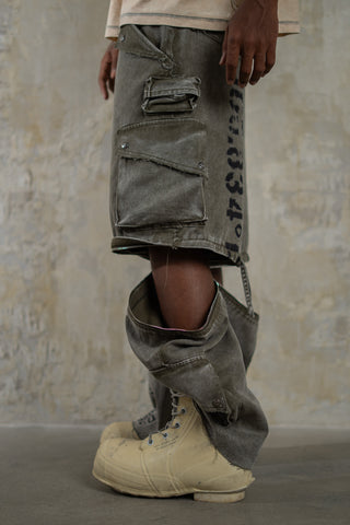 Militant Mode Cargos (Greenish Gray)