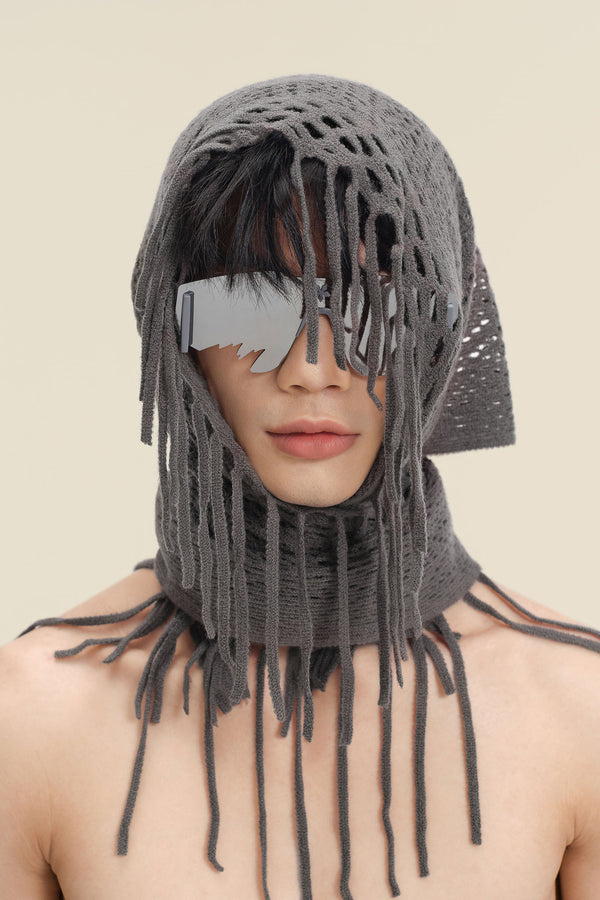 Eroded Scarf — Stone