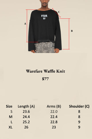 Warfare Waffle Knit